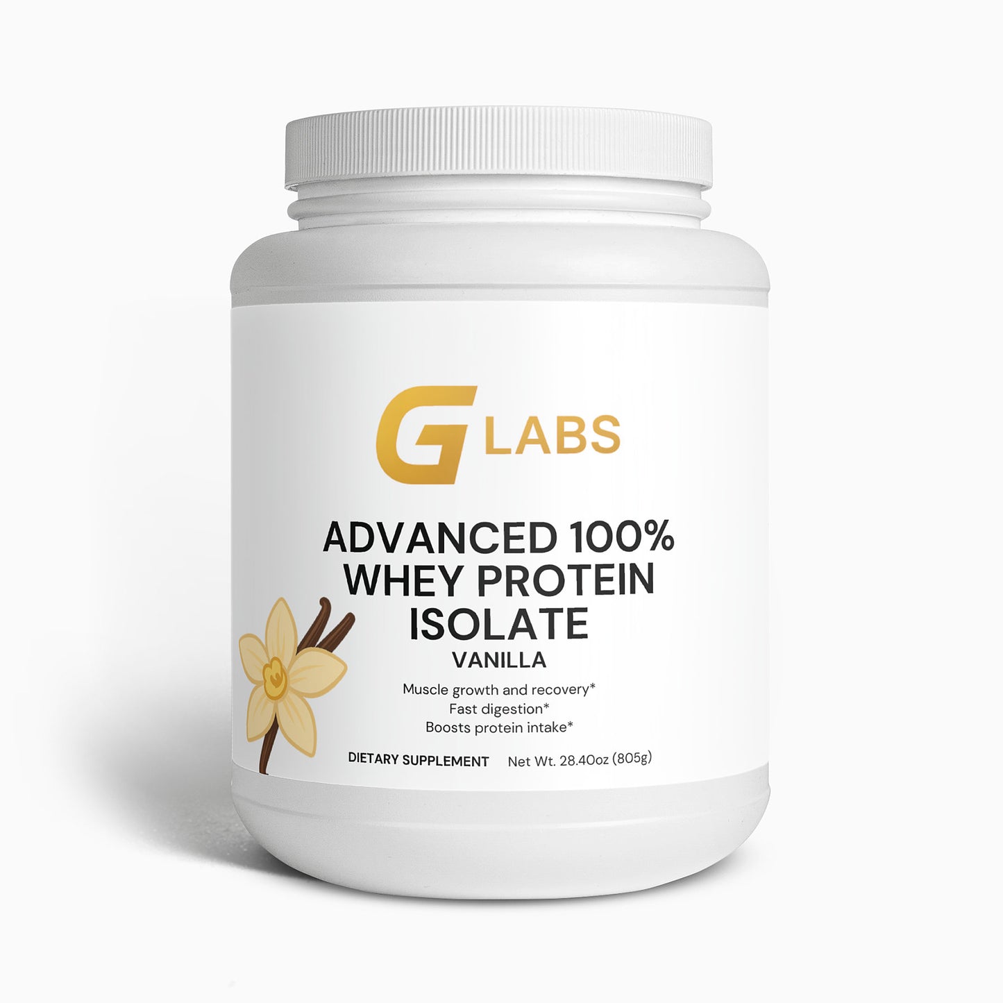 Advanced 100% Whey Protein Isolate (Vanilla)